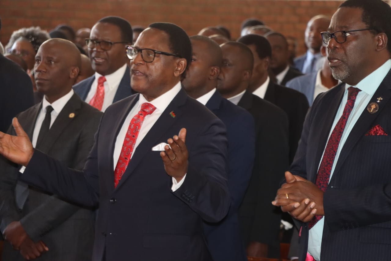 Chakwera at Lingadzi CCAP