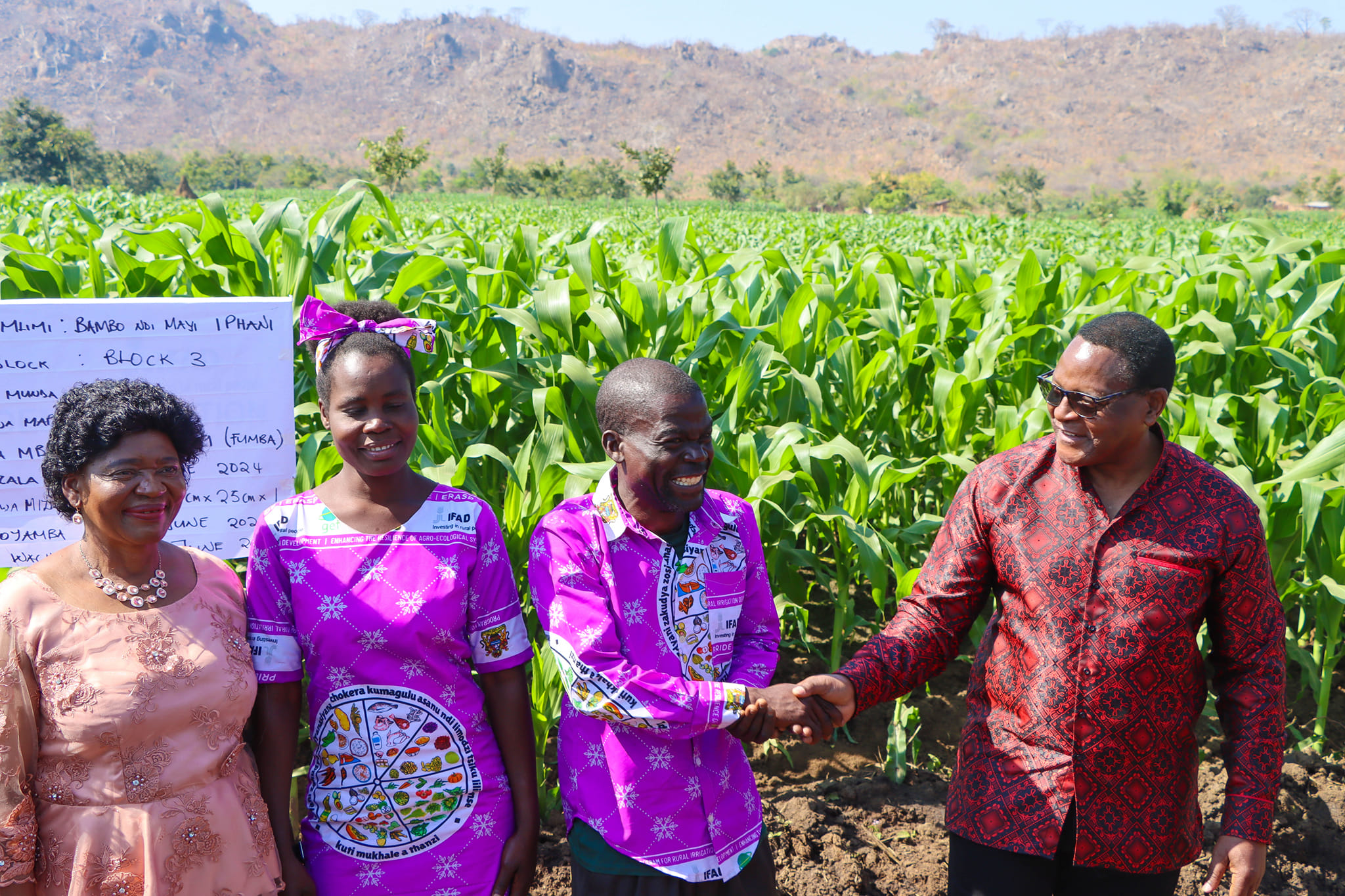 PRESIDENT CHAKWERA TOURS MLOOKA FARM, HIGHLIGHTS EFFORTS TO ALLEVIATE HUNGER AND BOOST AGRICULTURE