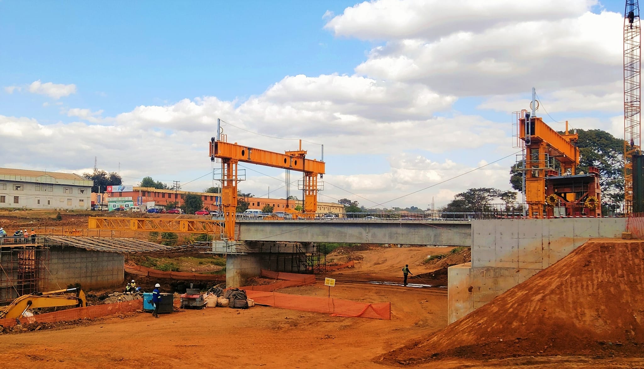 NEW LILONGWE BRIDGE NEARS MAJOR MILESTONE AS CONSTRUCTION PROGRESSES SMOOTHLY