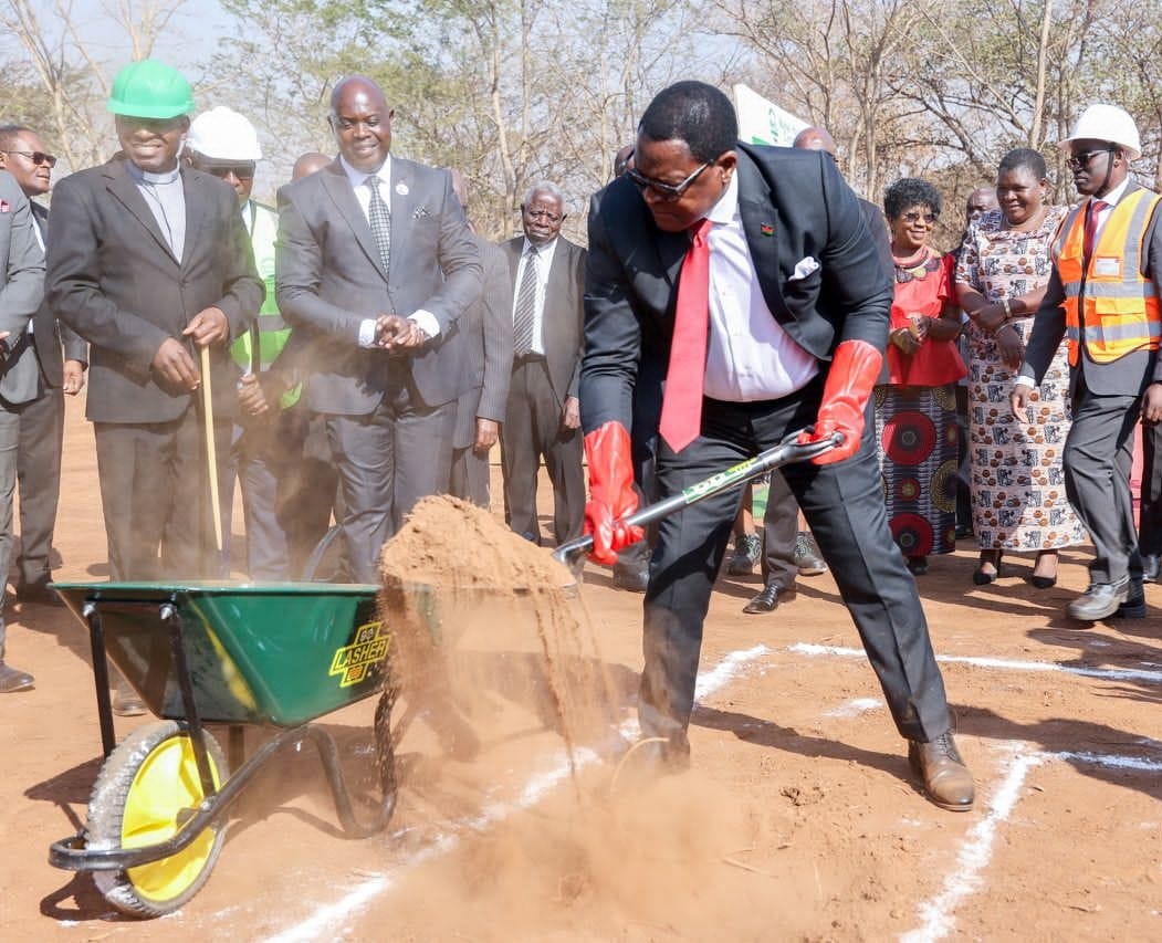 PRESIDENT CHAKWERA LAUNCHES MHC HEADQUARTERS CONSTRUCTION IN LILONGWE