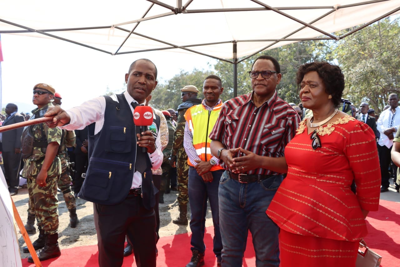PRESIDENT CHAKWERA INAUGURATES CAPE MACLEAR ROAD, PROMISES SUSTAINABLE MODERN INFRASTRUCTURE