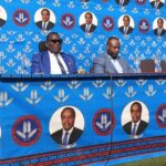 George Chaponda during press briefing