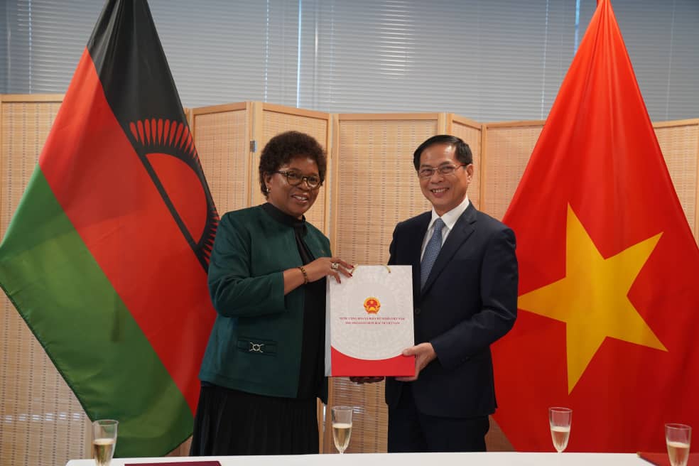MALAWI, VIETNAM ESTABLISH DIPLOMATIC RELATIONS