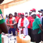 Dr. Elizabeth Gomani Chindevu, Principal Secretary in the Ministry of Local Government, Unity, and Culture at Chilimampunga ground in Lilongwe