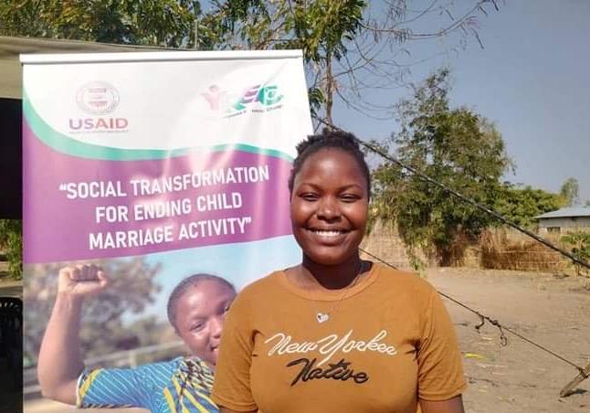 Triza Nyirenda, the NGO's Communication Coordinator