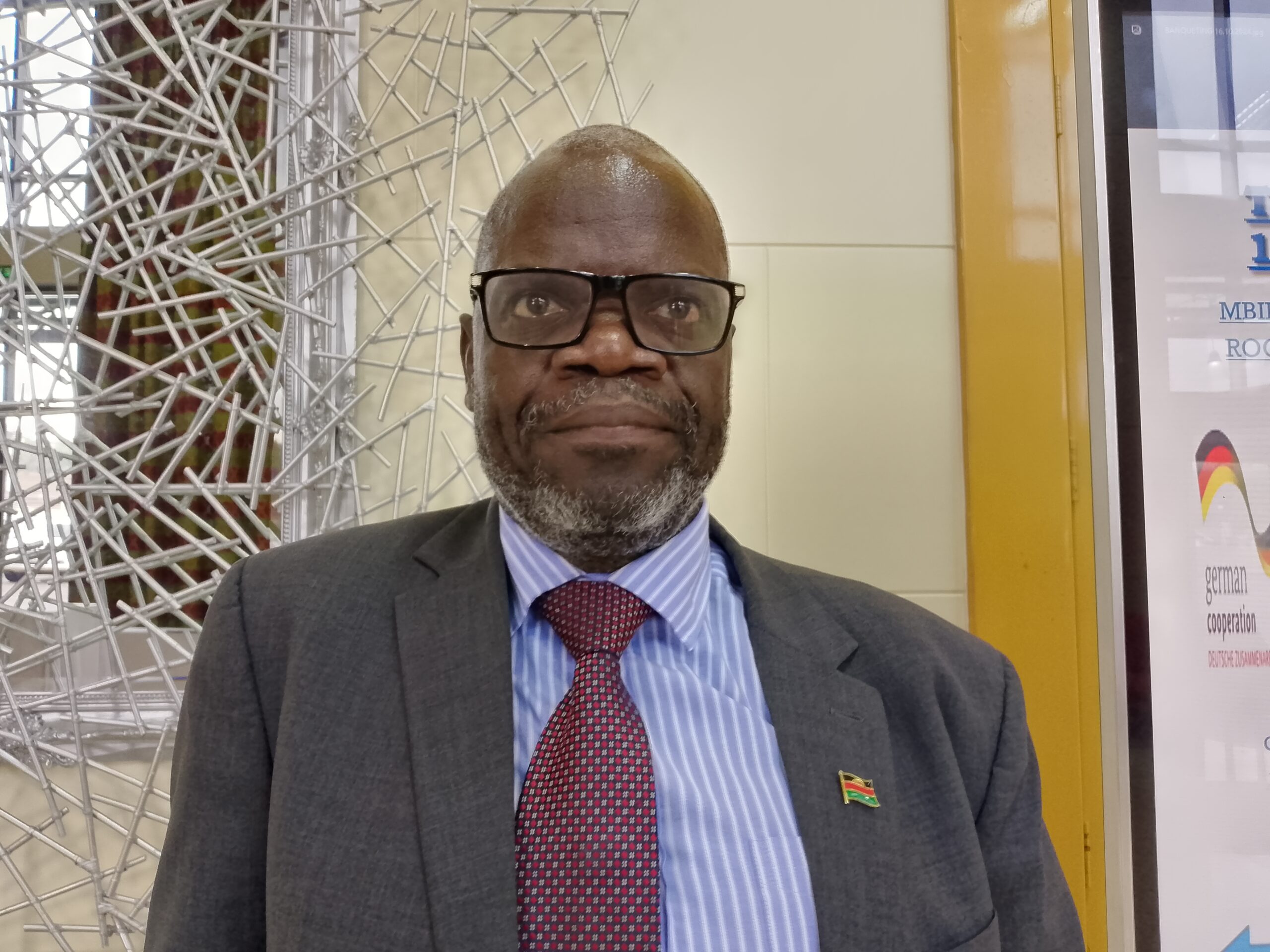 Dr. Mathias Joshua, Chief of Health Services in the Ministry of Health