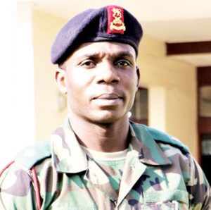 Major Emmanuel Kelvin Mlelemba, MDF Public Relations Officer