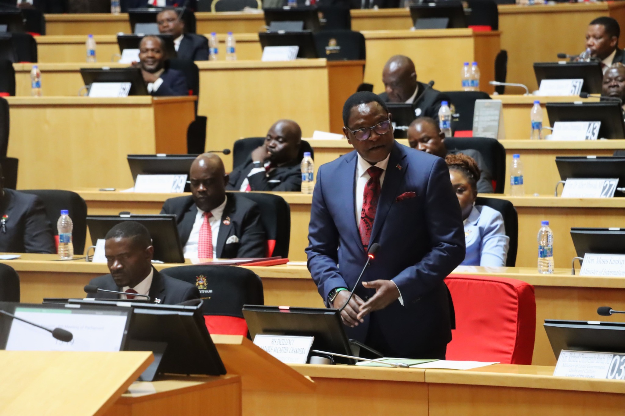 PRESIDENT ADDRESSES ECONOMIC CHALLENGES AND IMF PROGRAM PROGRESS