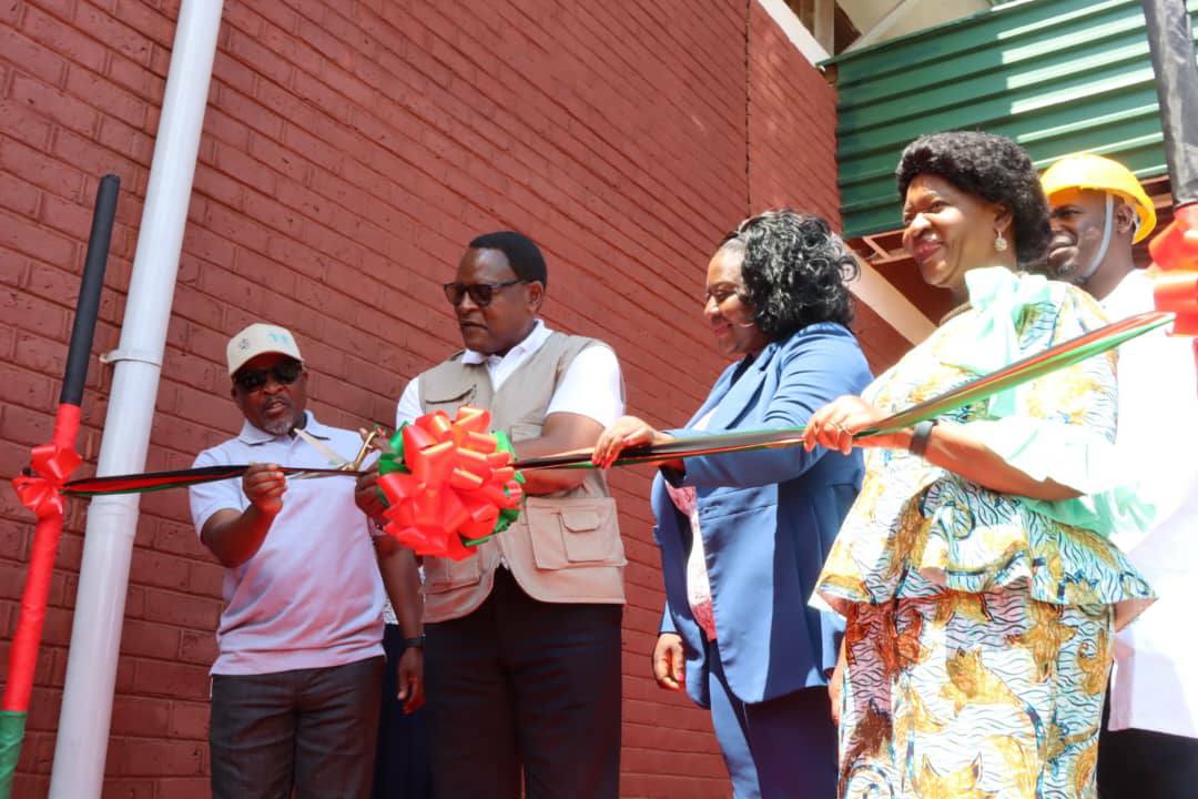 CHAKWERA INAUGURATES MZUZU FISH FEED MILL TO BOOST FISHERIES SECTOR