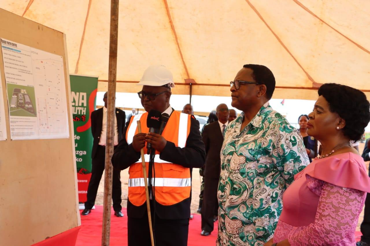 CHAKWERA VISITS MZUZU YOUTH CENTER, BOOSTS HOPES FOR TIMELY COMPLETION