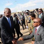 MOZAMBICAN PRESIDENT DANIEL CHAPO ARRIVES IN MALAWI FOR FIRST OFFICIAL VISIT