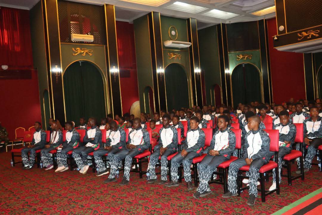 CHAKWERA SENDS OFF YOUTH TEAM TO AUSC GAMES WITH MESSAGE OF COURAGE AND DETERMINATION