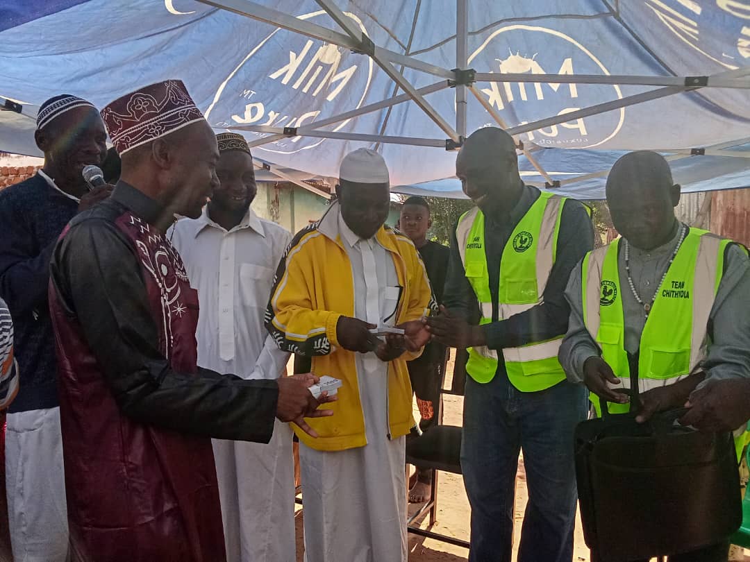 CHITHYOLA DONATES MK5 MILLION, MAIZE TO SANTHE MASJID FOR EID