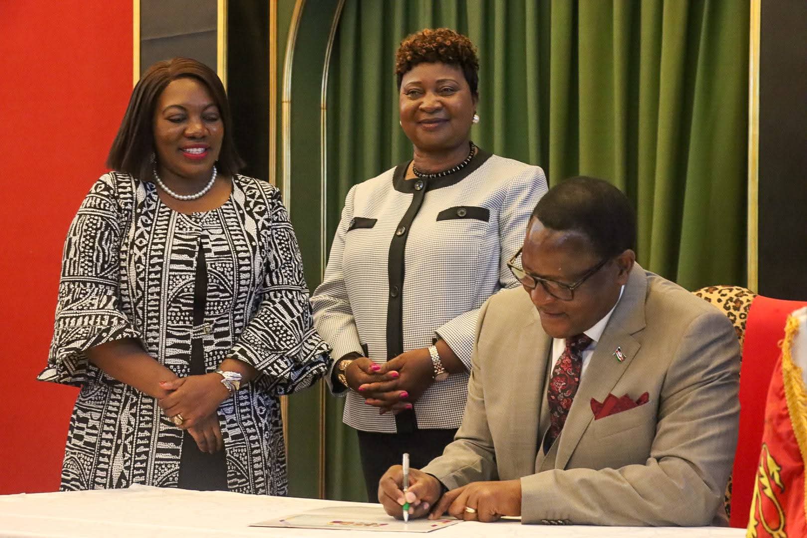 CHAKWERA ENDORSES WOMEN’S MANIFESTO, PLEDGES CONTINUED SUPPORT FOR GENDER EQUALITY