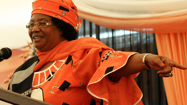 JOYCE BANDA PROMISES CASH FOR WORK FUND