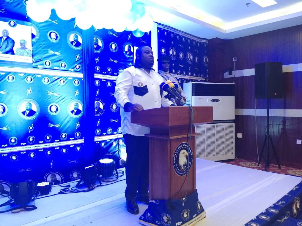 NANKHUMWA UNVEILS PDP MANIFESTO, PROMISES 30% ANNUAL SALARY HIKE FOR CIVIL SERVANTS