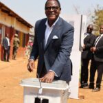 CHAKWERA, BANDA AND MUTHARIKA CAST THEIR VOTES AS MALAWIANS GO TO THE POLLS
