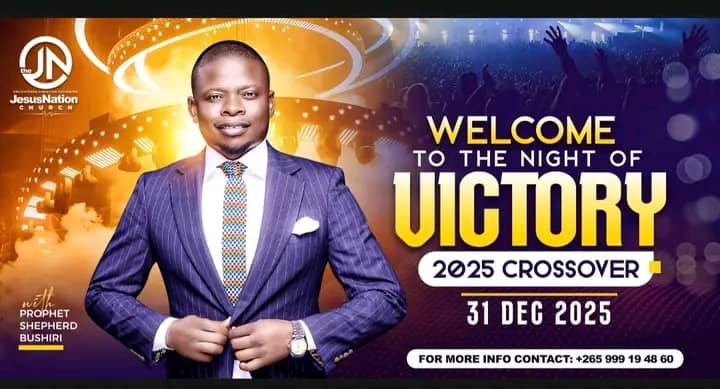 ECG THE JESUS NATION CHURCH ANNOUNCES 2025 CROSSOVER PRAYERS