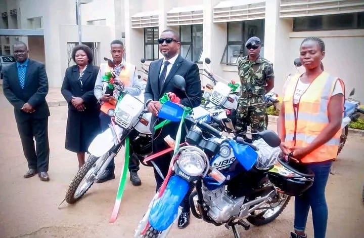 MINISTER WARNS LAND CLERKS AGAINST MOTORCYCLE ABUSE